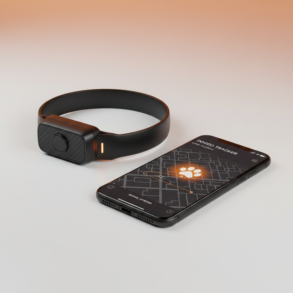 Image produit collier GPS